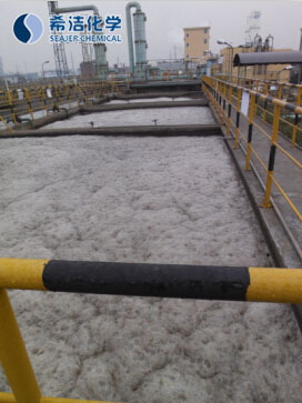 工廠污水處理現(xiàn)場(chǎng)